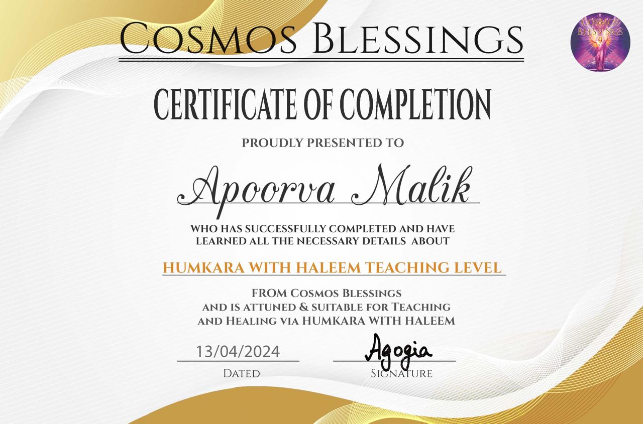 certificate-meditation